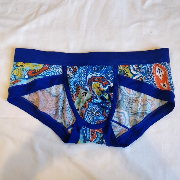 Other - Blue Patterned Boy Shorts / Briefs